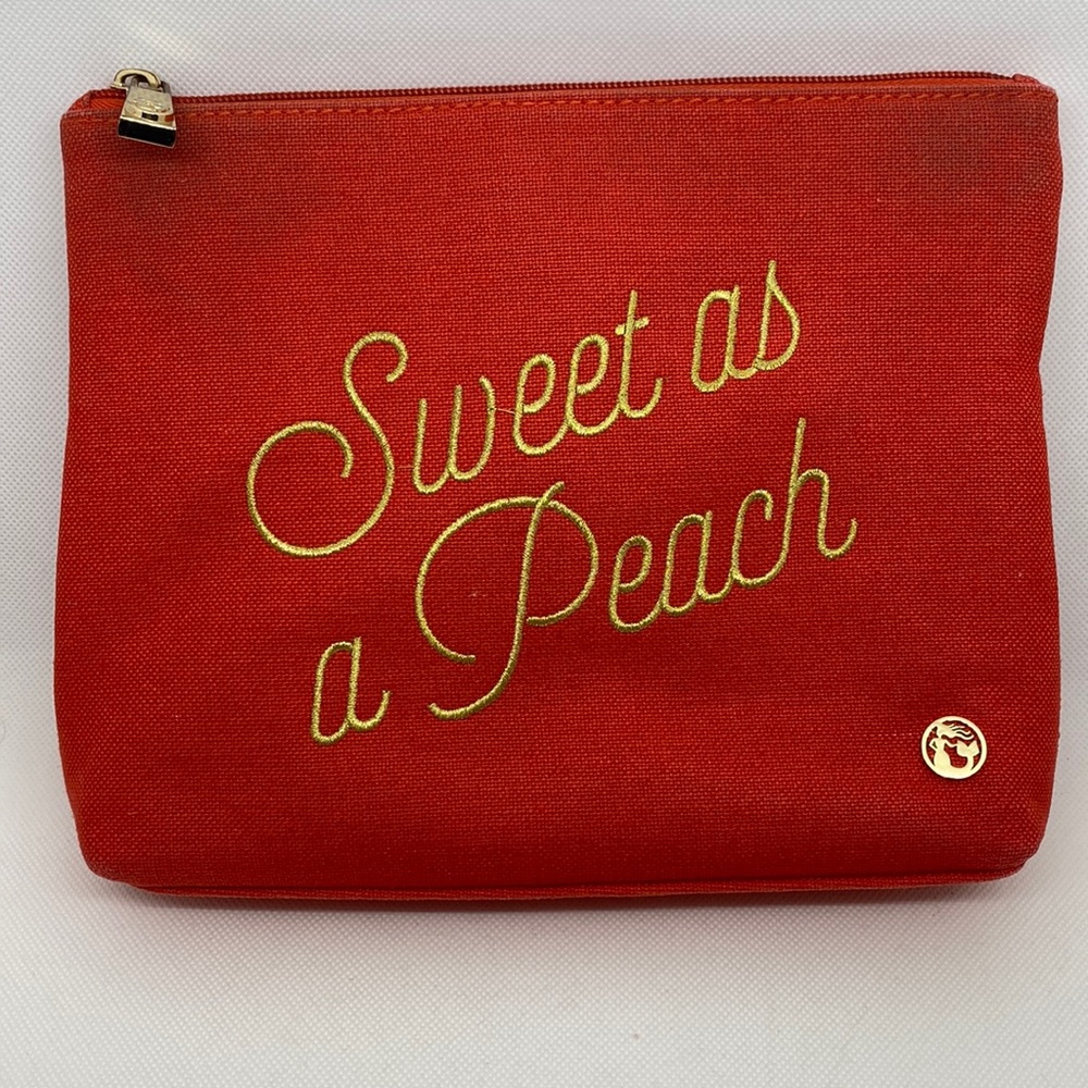 Spartina “Sweet as a Peach” Linen Clutch